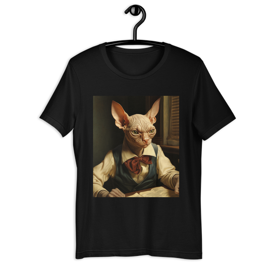 Sphynx Accountant Unisex t-shirt