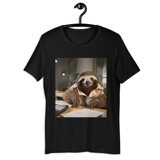 Sloth Accountant Unisex t-shirt