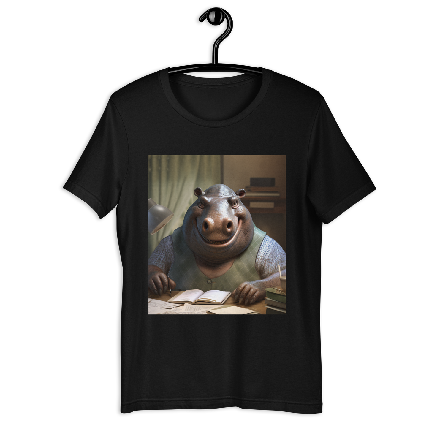 Hippo Accountant Unisex t-shirt