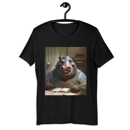 Hippo Accountant Unisex t-shirt