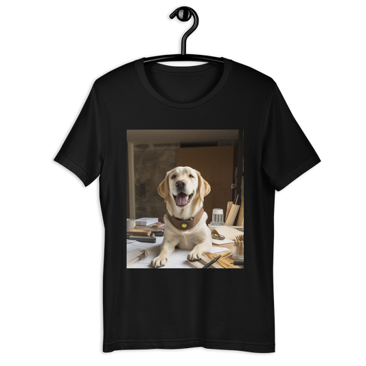 Labrador Retriever Architect Unisex t-shirt