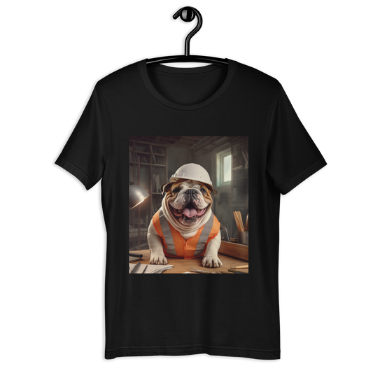 Bulldog Architect Unisex t-shirt