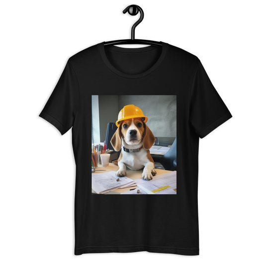 Beagle Architect Unisex t-shirt