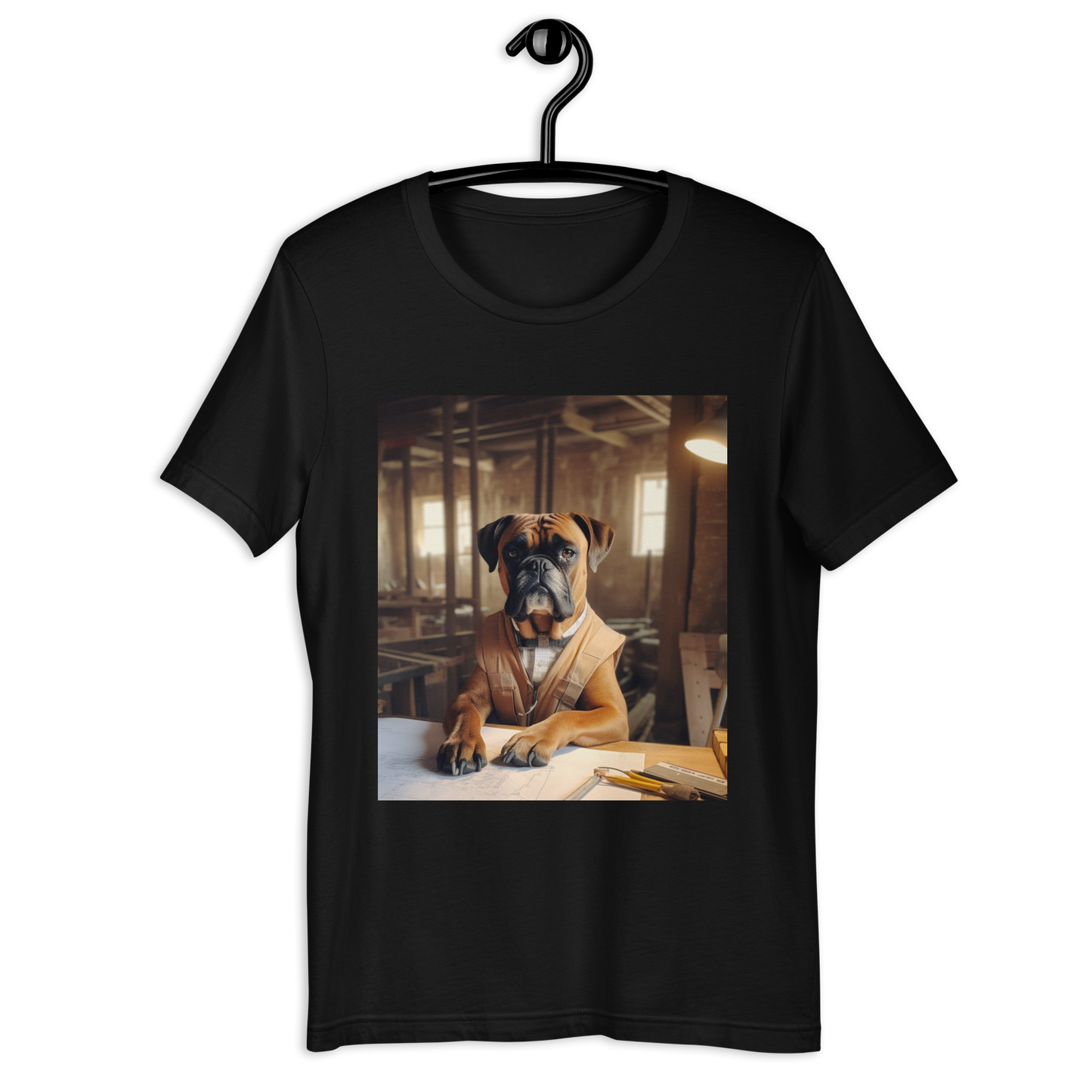 Boxer Architect Unisex t-shirt