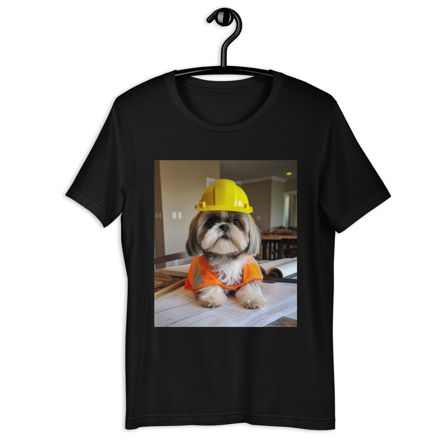 Shih Tzu Architect Unisex t-shirt