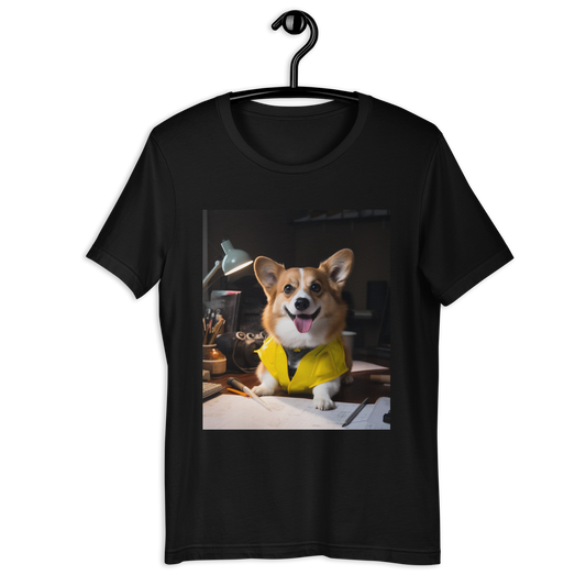 Pembroke Welsh Corgi Architect Unisex t-shirt