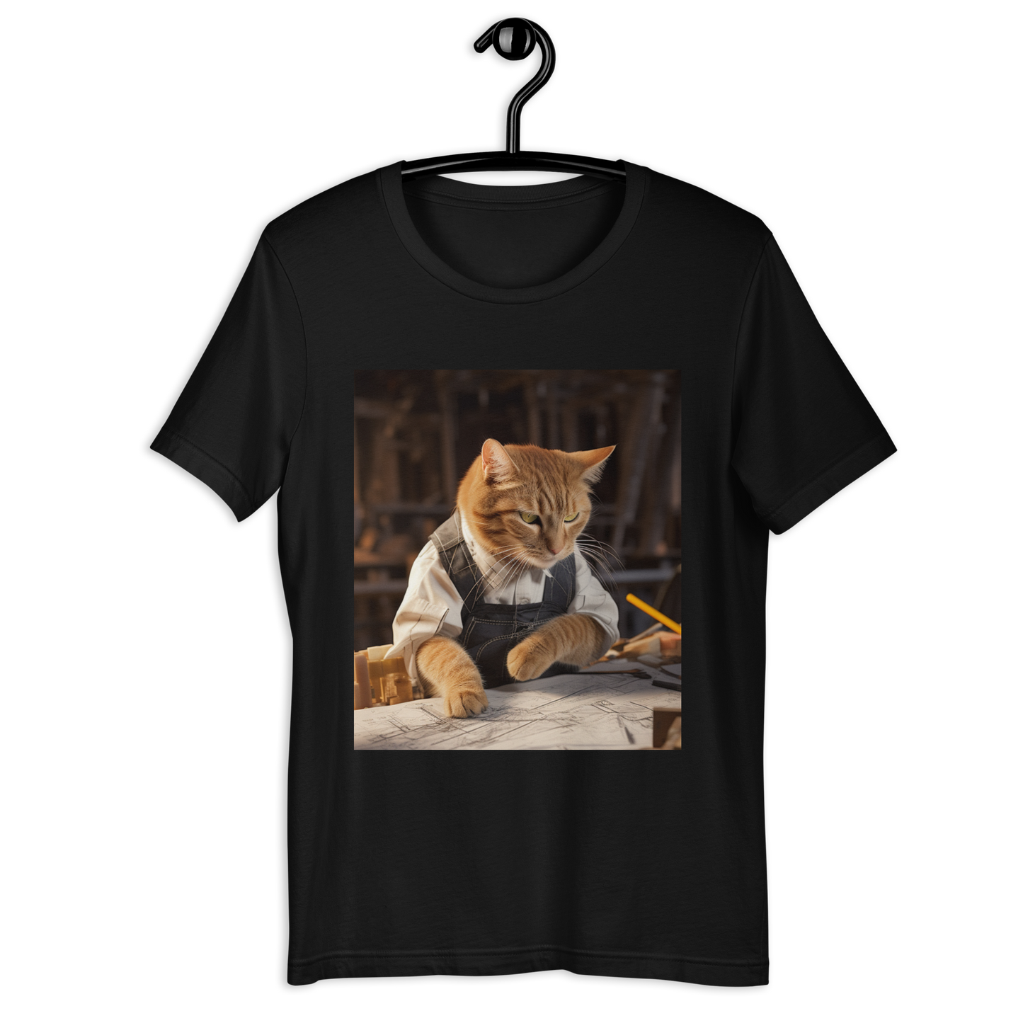 Domestic Shorthair ArchitectUnisex t-shirt