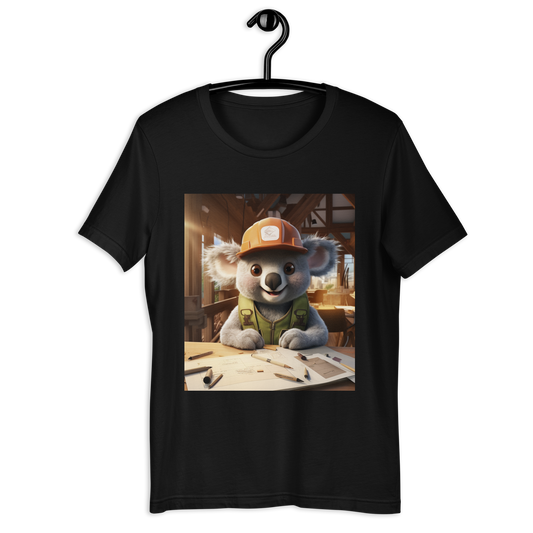 Koala Architect Unisex t-shirt