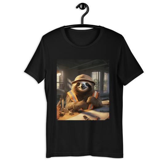 Sloth Architect Unisex t-shirt