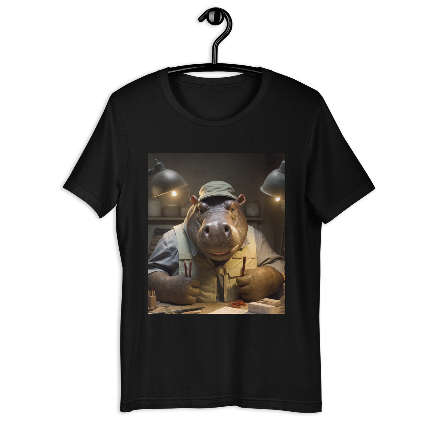 Hippo Architect Unisex t-shirt