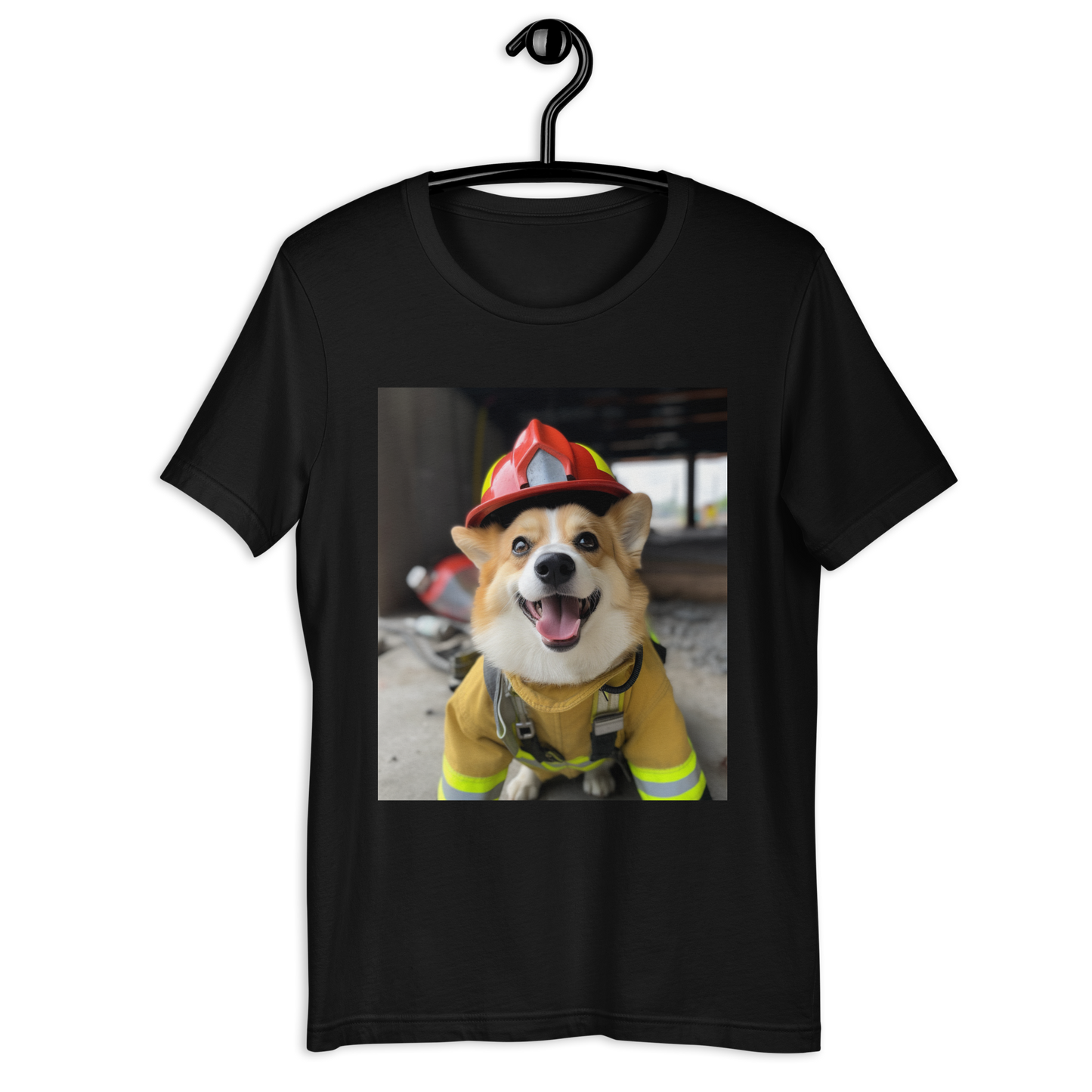 Pembroke Welsh Corgi Firefighter Unisex t-shirt