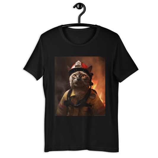 Siamese Firefighter Unisex t-shirt