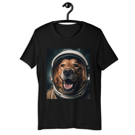Golden Retriever Astronaut Unisex t-shirt
