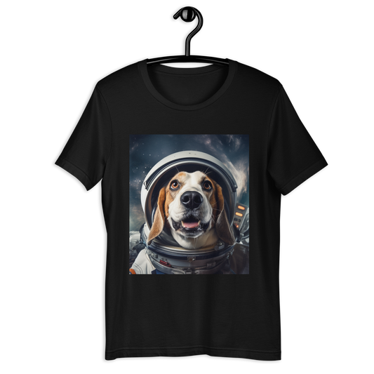 Beagle Astronaut Unisex t-shirt