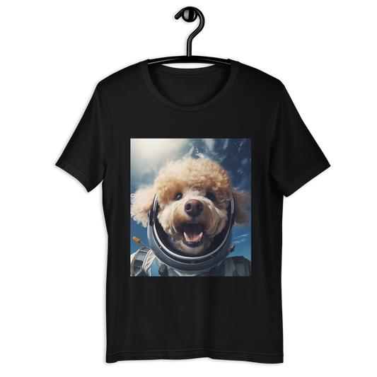 Poodle Astronaut Unisex t-shirt