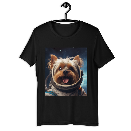 Yorkshire Terrier Astronaut Unisex t-shirt