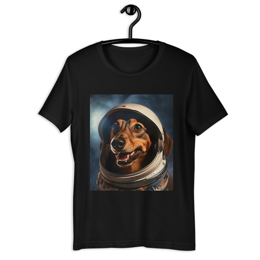 Dachshund Astronaut Unisex t-shirt