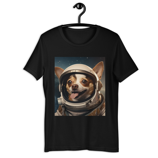 Chihuahua Astronaut Unisex t-shirt