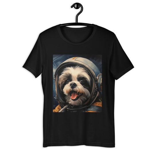 Shih Tzu Astronaut Unisex t-shirt