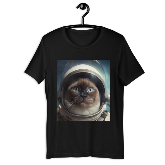 Siamese Astronaut Unisex t-shirt