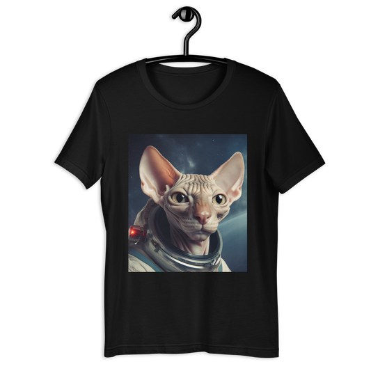 Sphynx Astronaut Unisex t-shirt