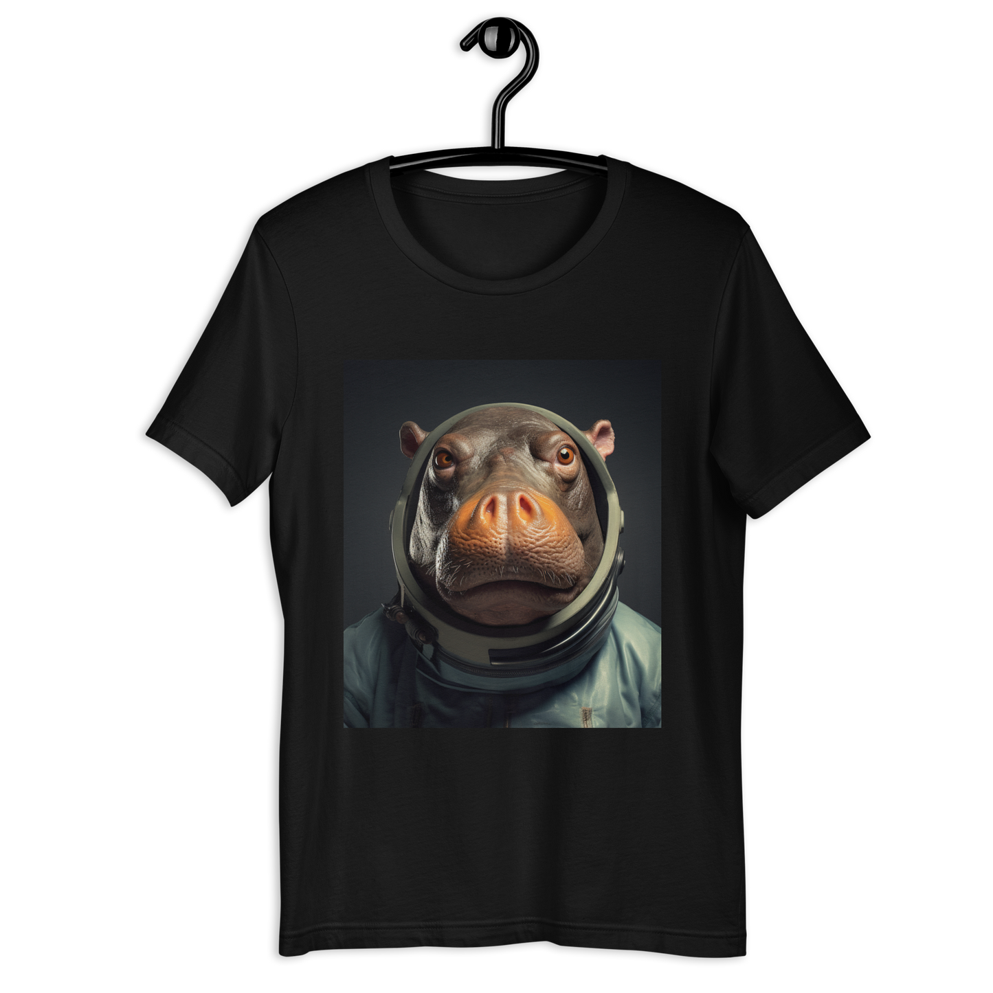 Hippo Astronaut Unisex t-shirt