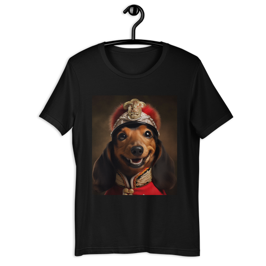 Dachshund BritishRoyalGuard Unisex t-shirt