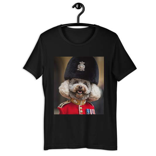 Poodle BritishRoyalGuard Unisex t-shirt