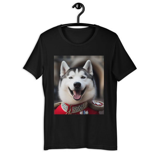 Siberian Husky BritishRoyalGuard Unisex t-shirt