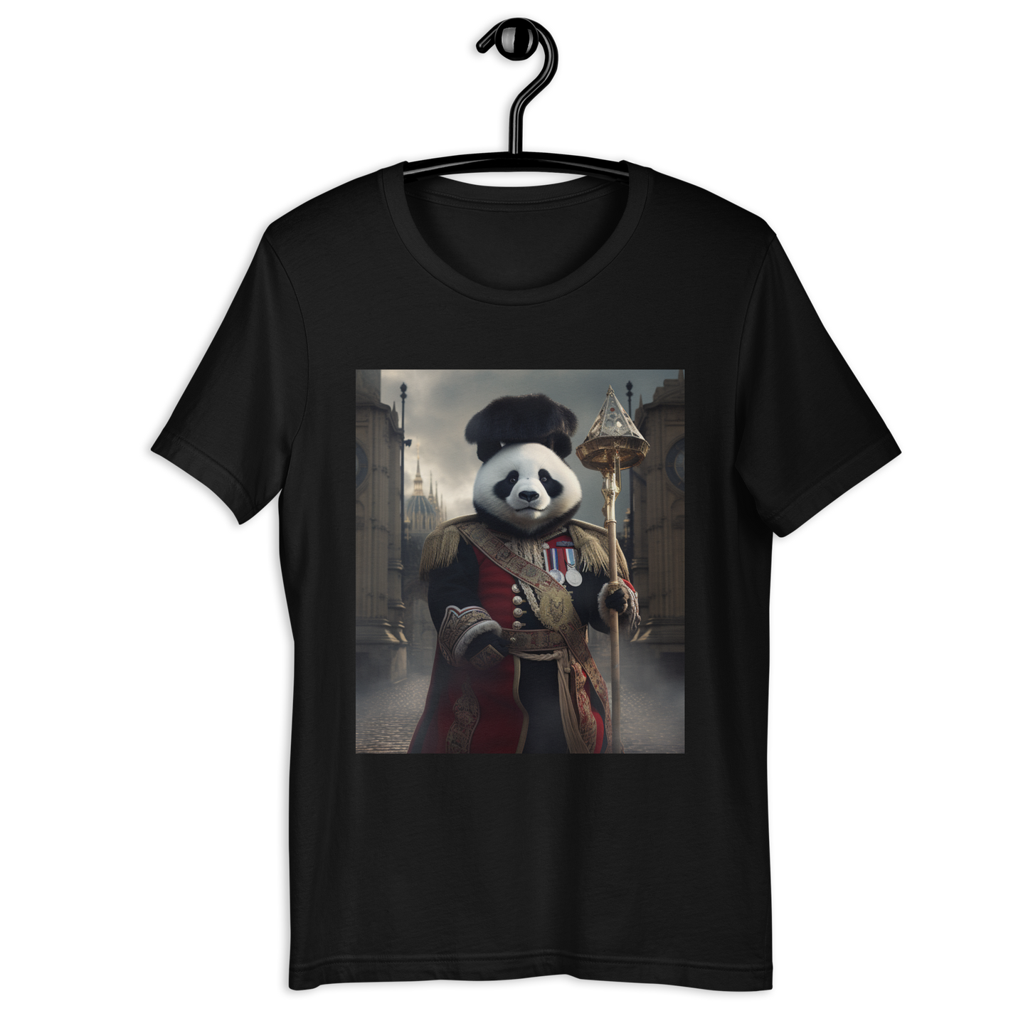 Panda BritishRoyalGuard Unisex t-shirt