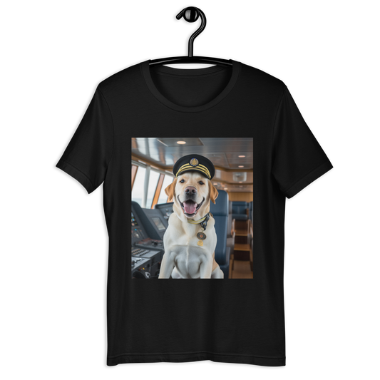 Labrador Retriever CruiseShipCaptain Unisex t-shirt