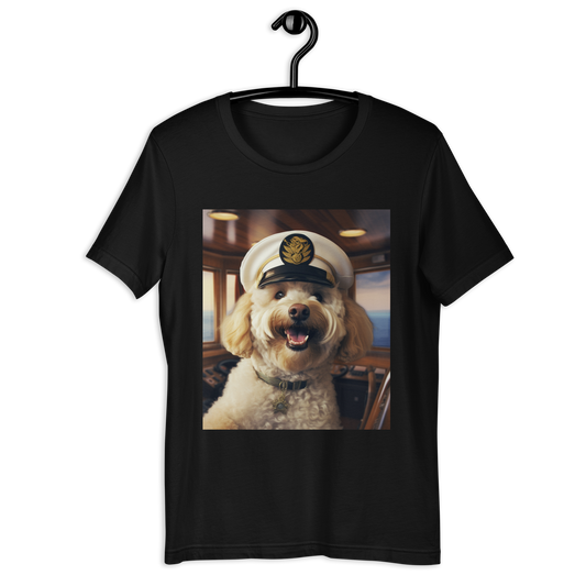 Poodle CruiseShipCaptain Unisex t-shirt