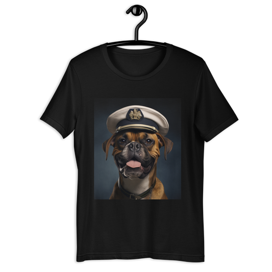 Boxer CruiseShipCaptain Unisex t-shirt