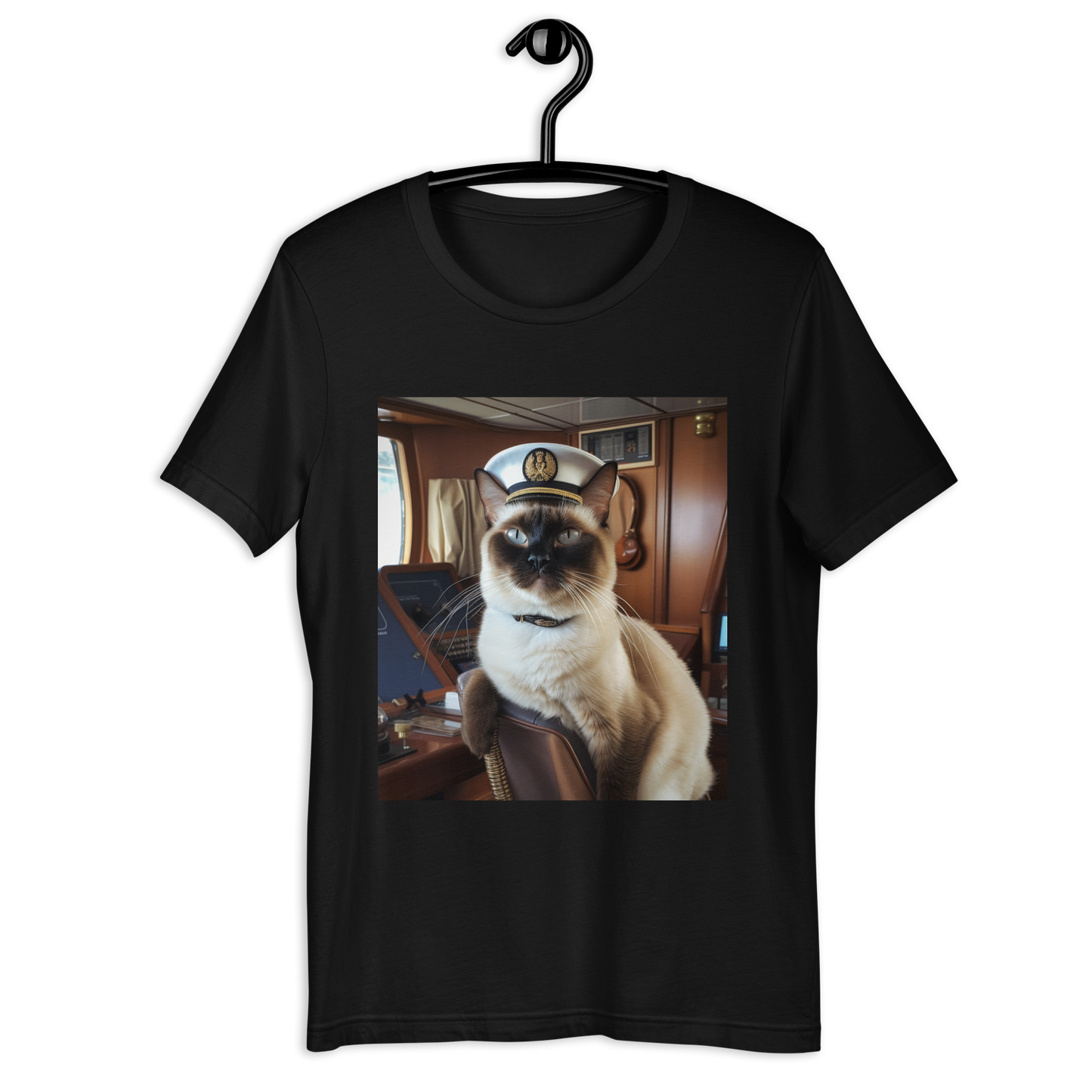 Siamese CruiseShipCaptain Unisex t-shirt