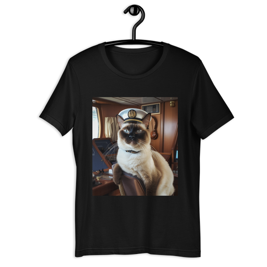 Siamese CruiseShipCaptain Unisex t-shirt