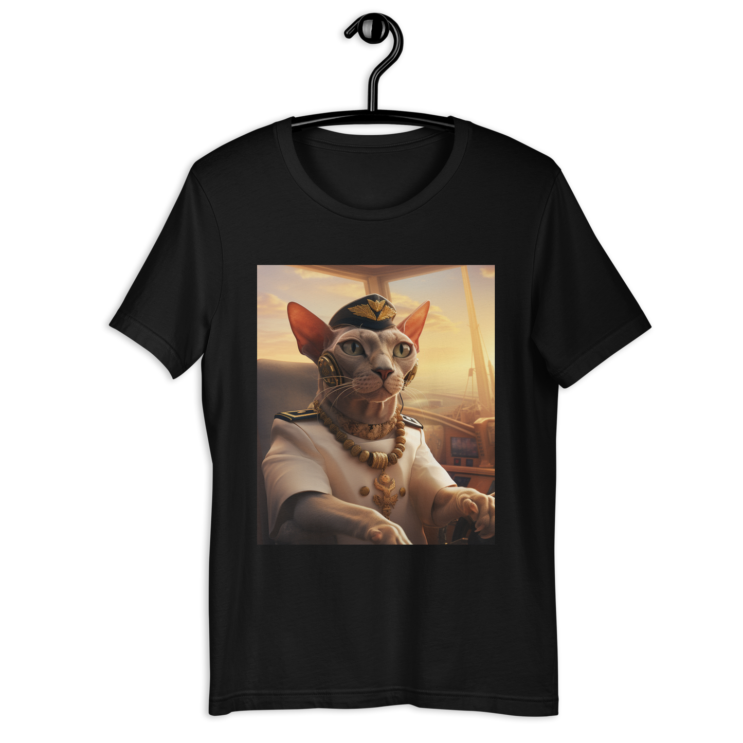 Sphynx CruiseShipCaptain Unisex t-shirt