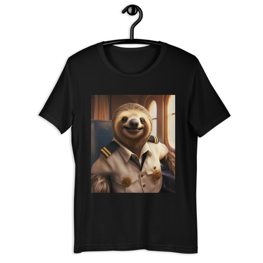 Sloth CruiseShipCaptain Unisex t-shirt