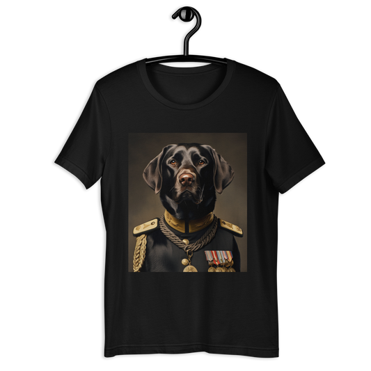 Labrador Retriever NavyOfficer Unisex t-shirt