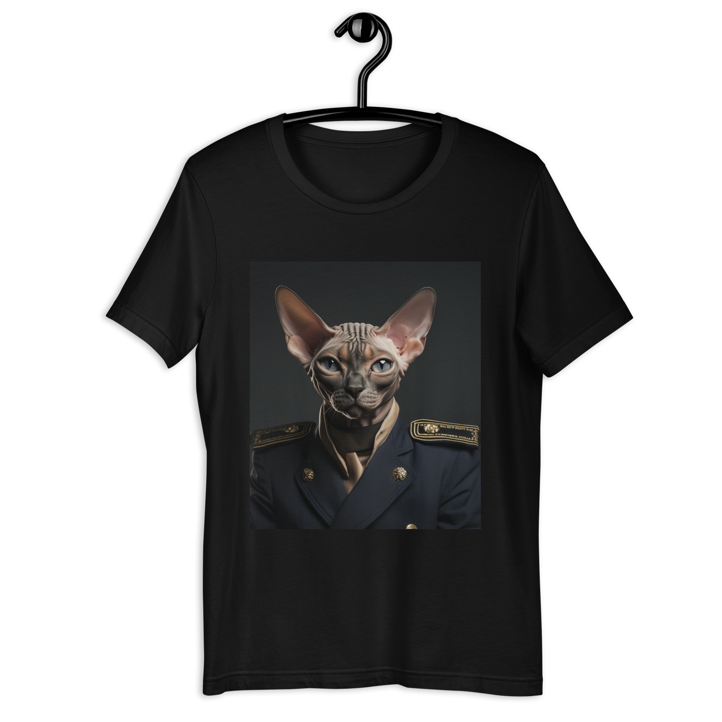 Sphynx NavyOfficer Unisex t-shirt