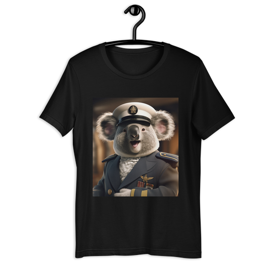 Koala NavyOfficer Unisex t-shirt