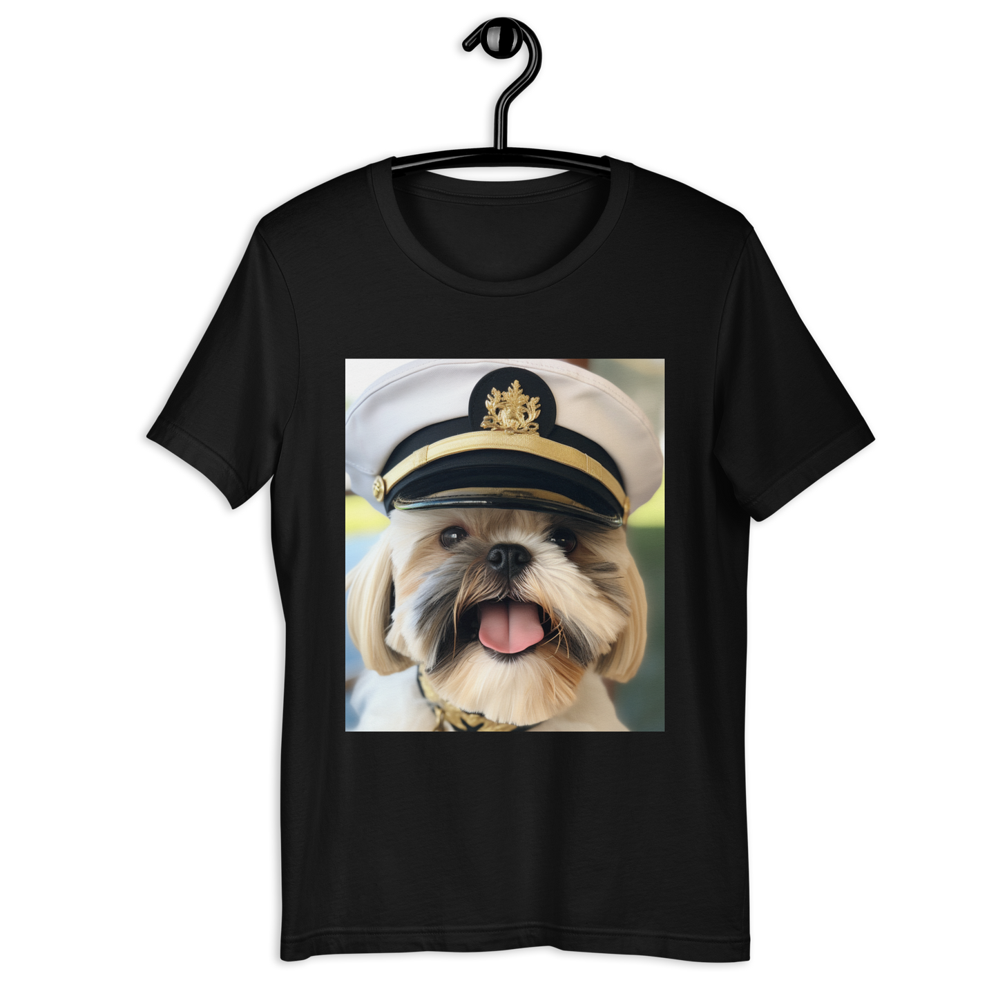 Shih Tzu NavyOfficer Unisex t-shirt