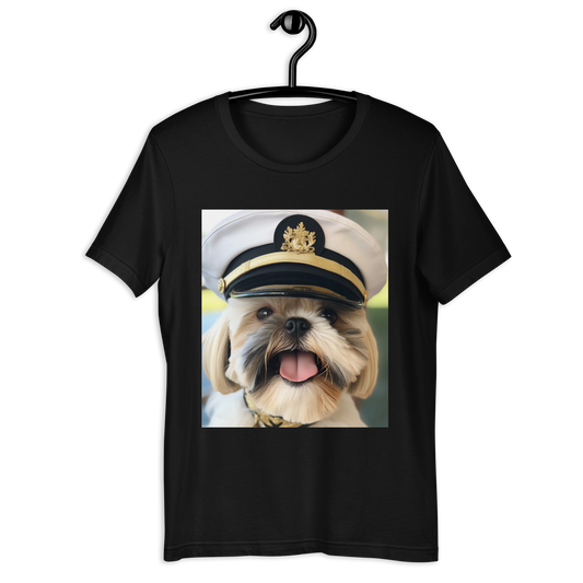 Shih Tzu NavyOfficer Unisex t-shirt