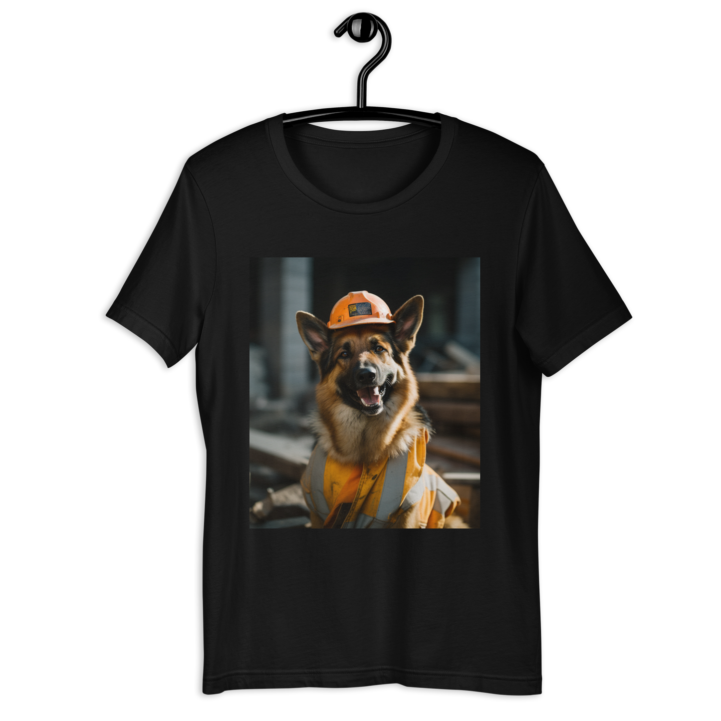 German Shepherd ConstructionWorker Unisex t-shirt