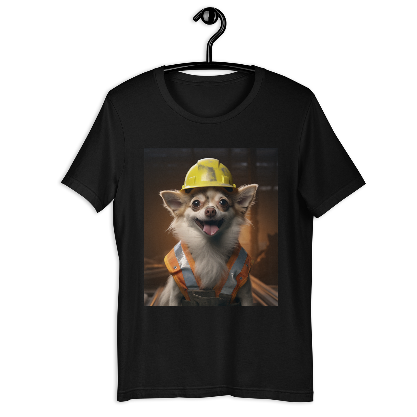 Chihuahua ConstructionWorker Unisex t-shirt