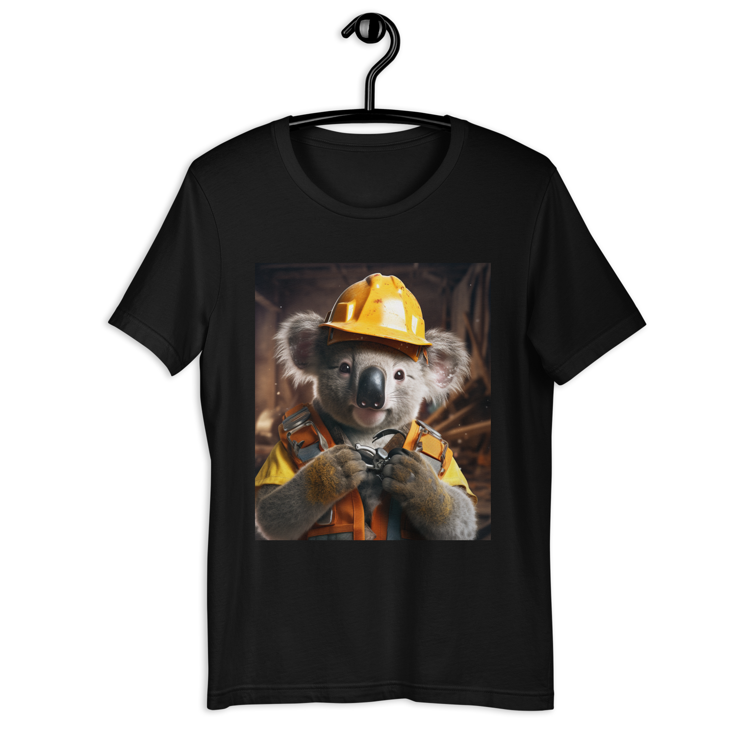 Koala ConstructionWorker Unisex t-shirt