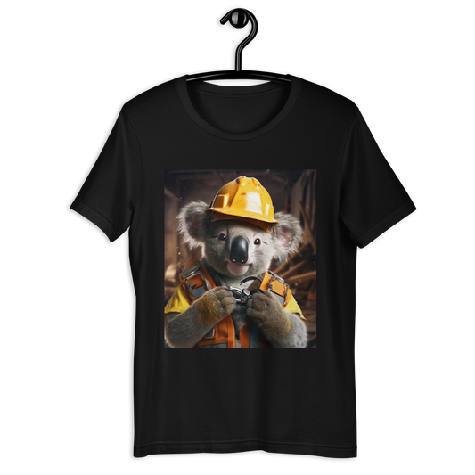 Koala ConstructionWorker Unisex t-shirt