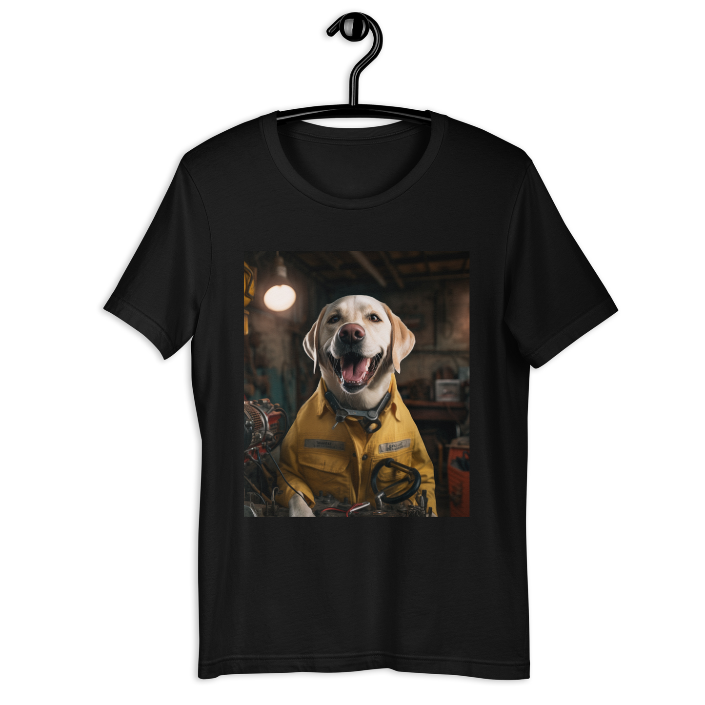 Labrador Retriever AutoMechanic Unisex t-shirt