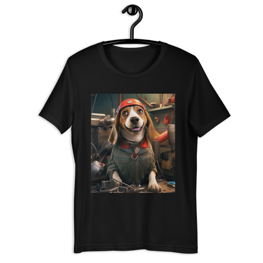 Beagle AutoMechanic Unisex t-shirt