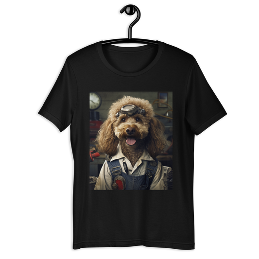 Poodle AutoMechanic Unisex t-shirt