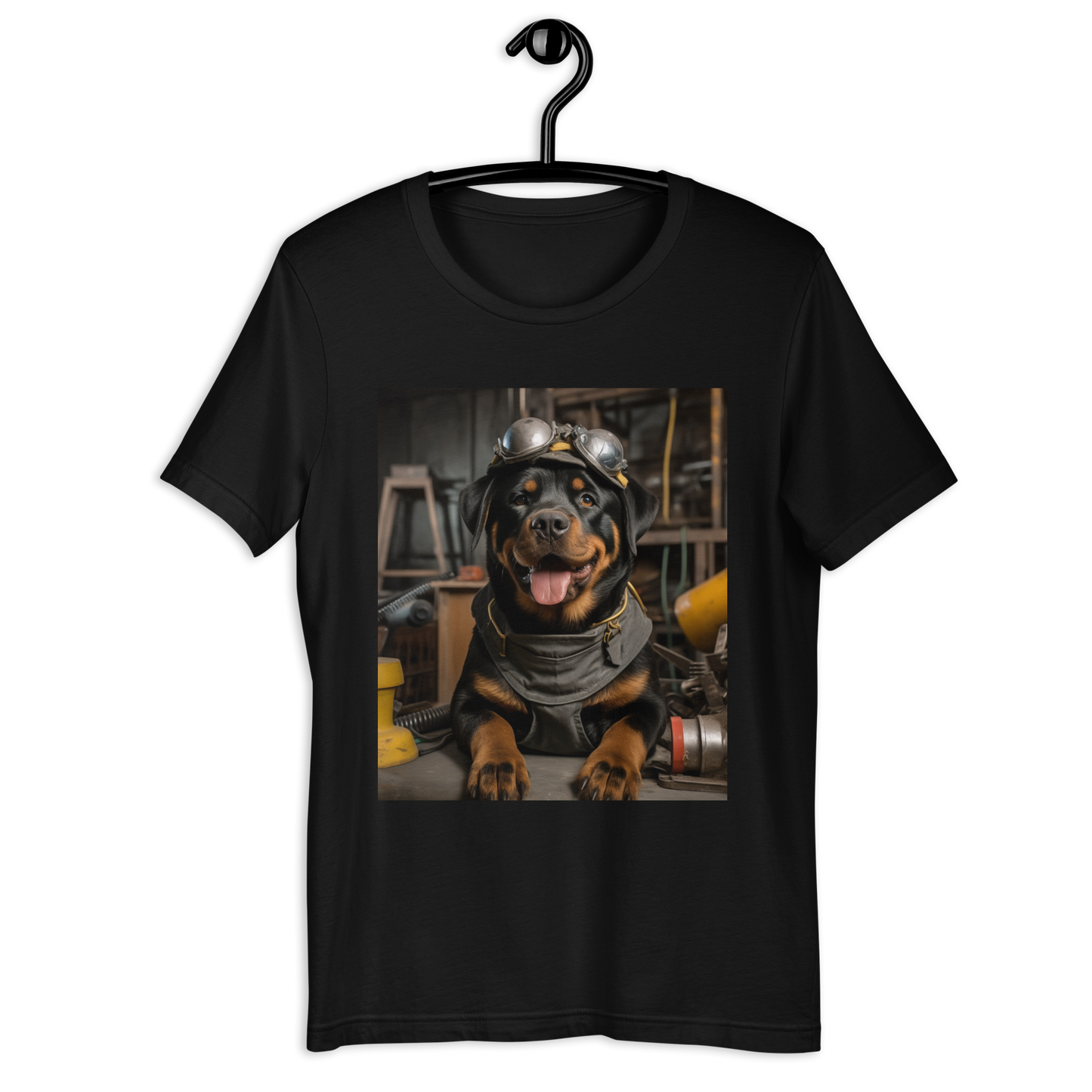 Rottweiler AutoMechanic Unisex t-shirt